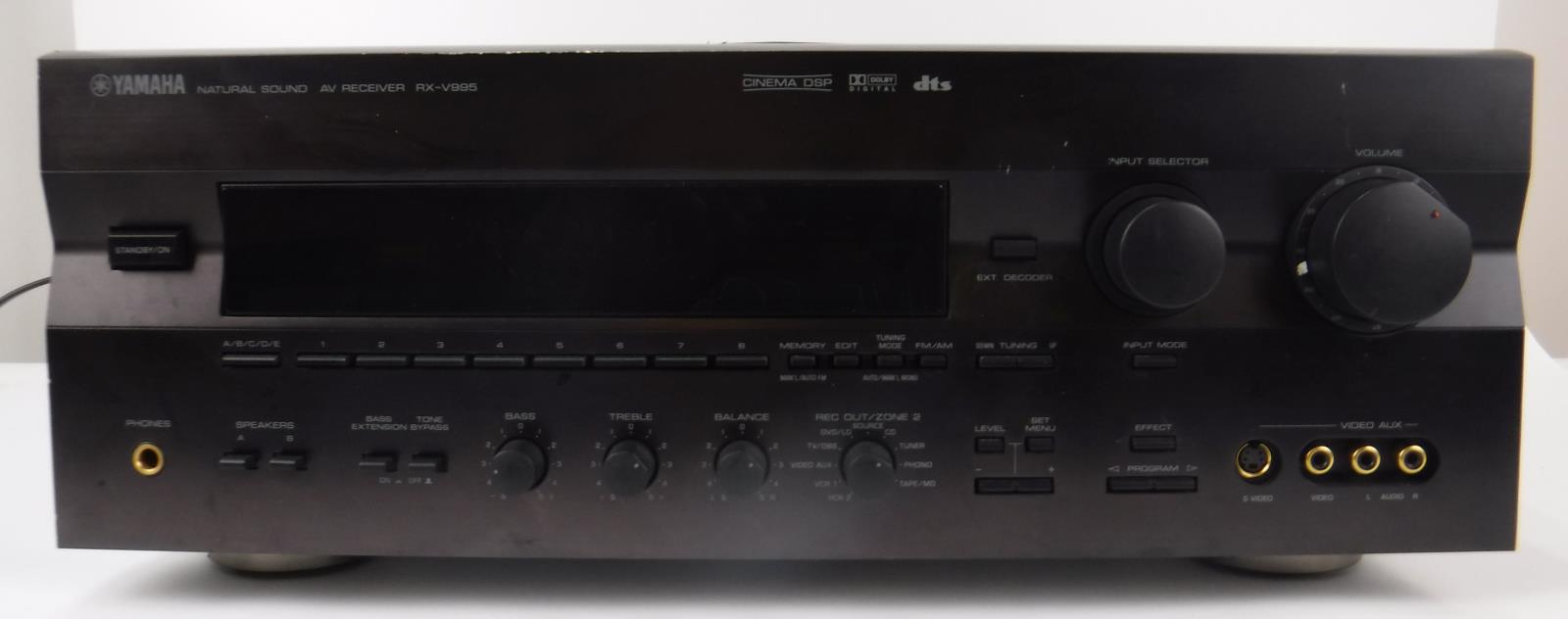 Yamaha RX-V995 5.1ch Natural Sound AV Receiver 500 watts - TESTED