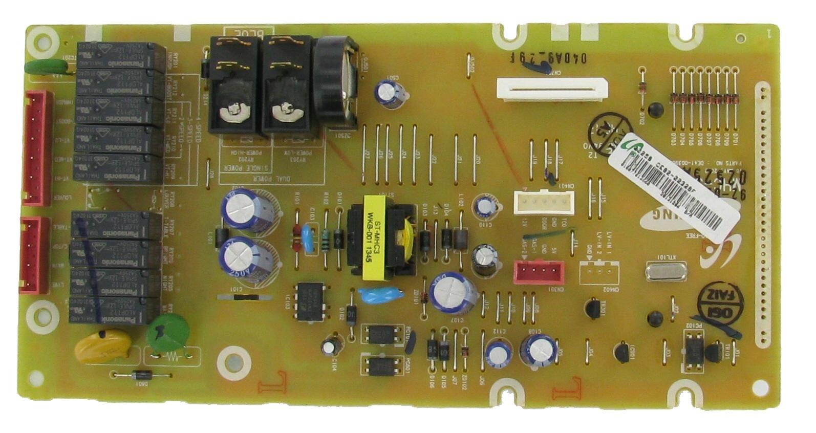 Samsung Microwave Oven Main CB Assembly Board Part DE9202329F Model