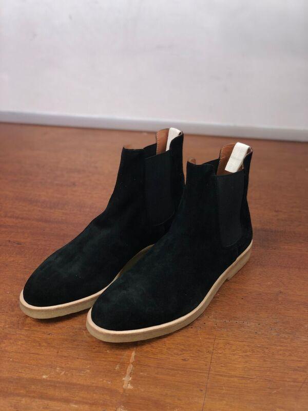 common projects chelsea boots black leather