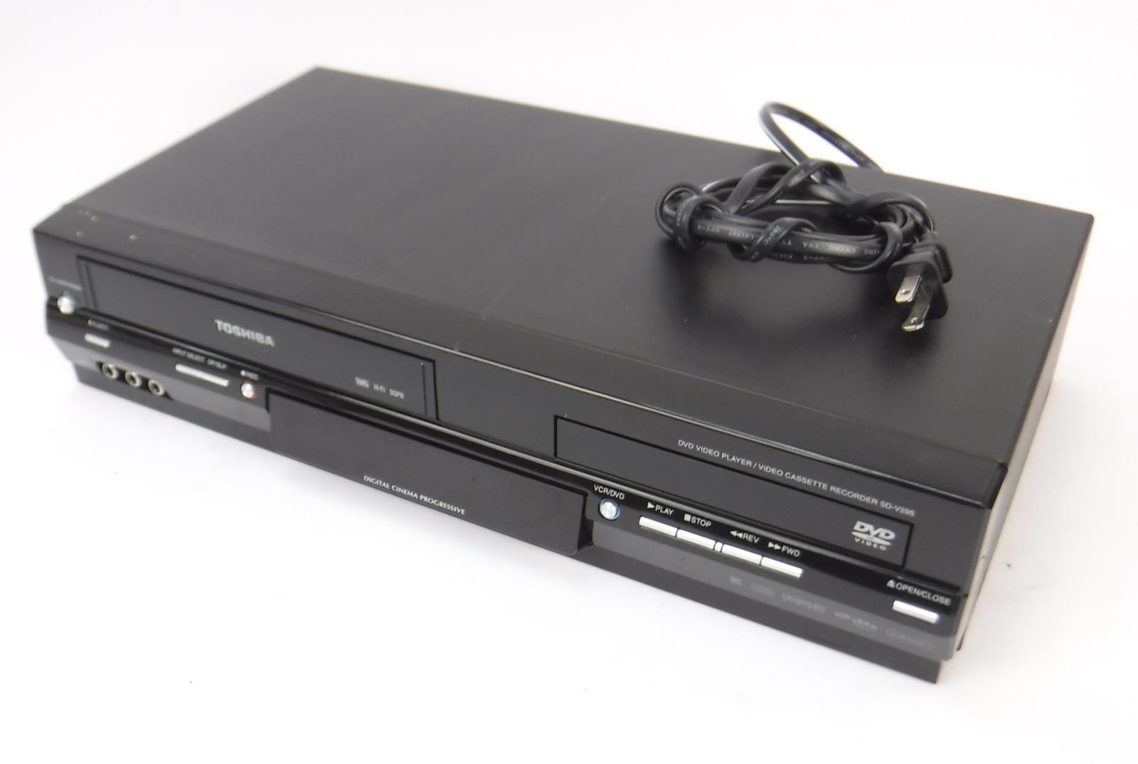 Toshiba SD-V295KU DVD Video Player VCR Video Cassette Recorder