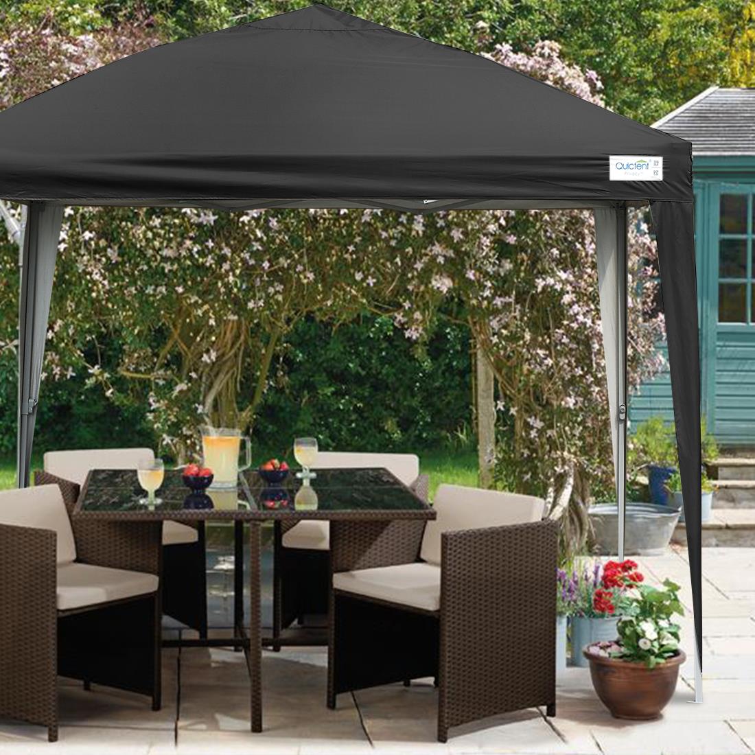 Upgraded Quictent 8x8 EZ Pop Up Canopy Tent Instant Gazebo with Walls