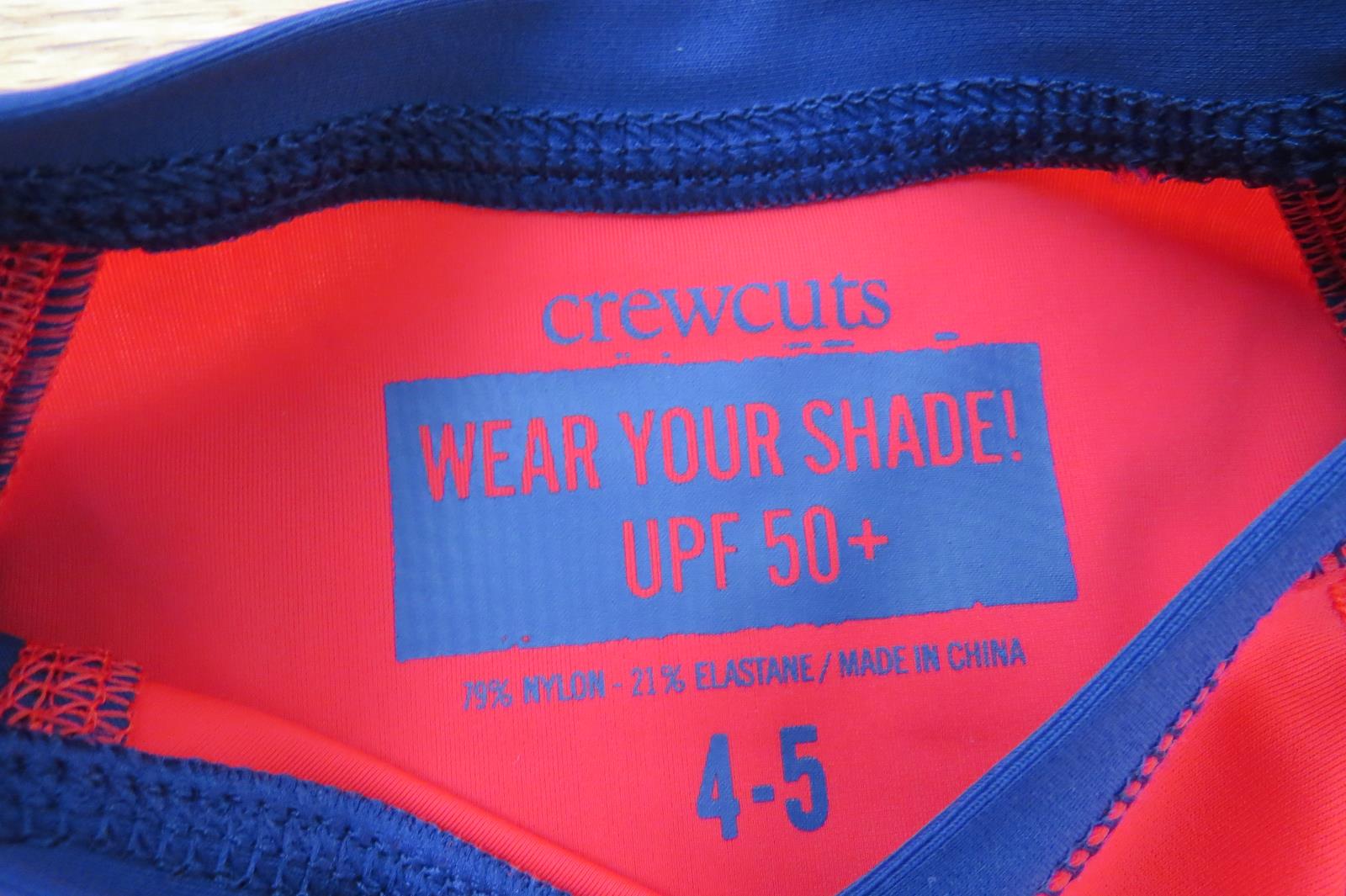 Download JCrew Crewcuts Boy Short Sleeve Colorblock Rash Guard UPF ...