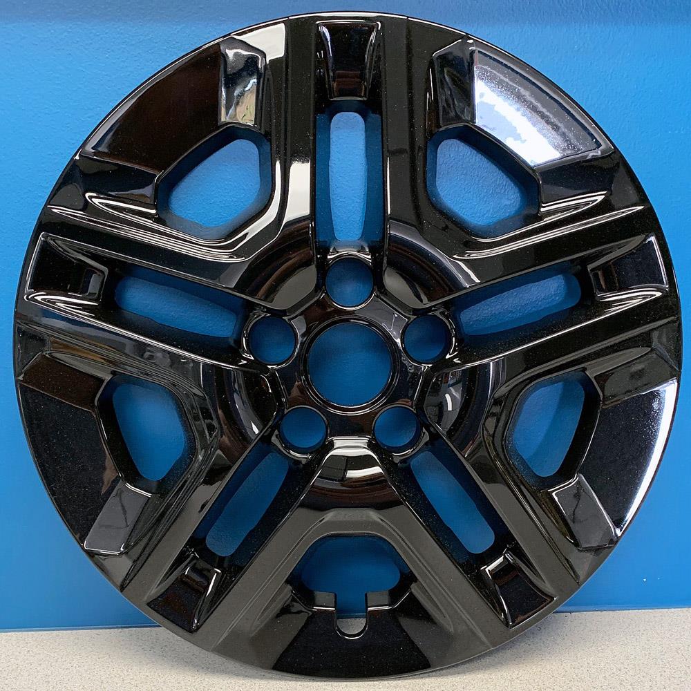 20172020 Jeep Compass Sport 16" GLOSS BLACK Wheel Skins / HUBCAPS