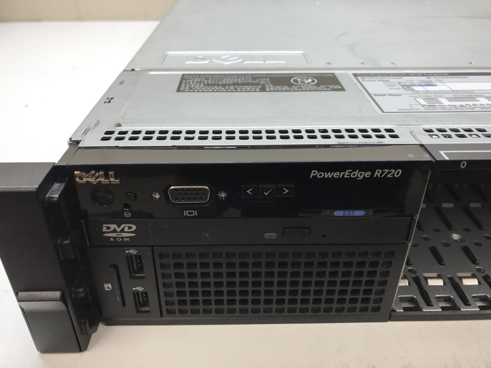 Dell Poweredge R720 16x 25 Sff 2u Server Cto Ebay 