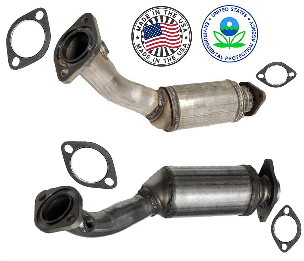 (2) New Catalytic Converters MADE IN USA for Cadillac CTS & STS 3.6L 08