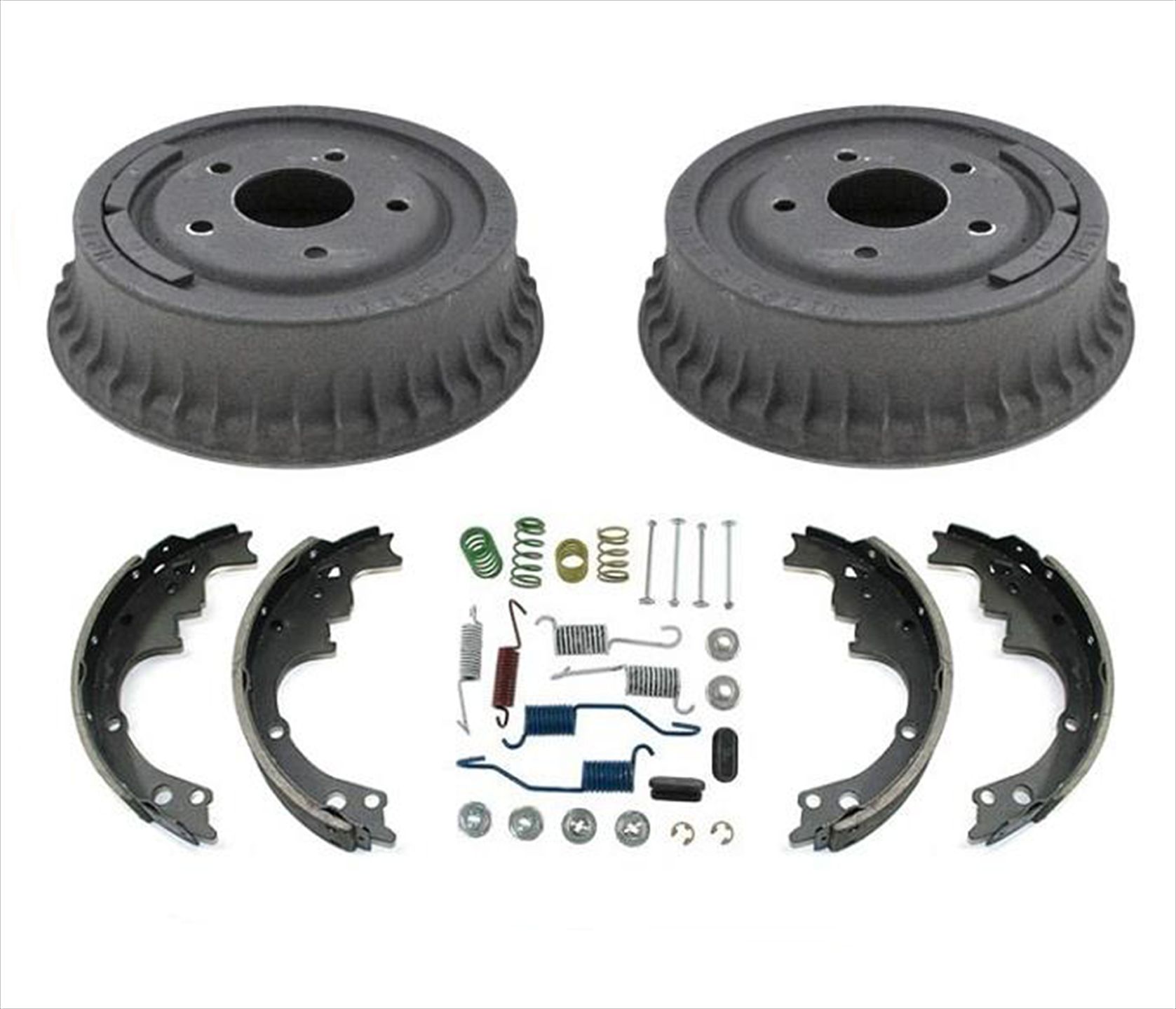 Both Left and Right with 2 Years Manufacturer Warranty 2014 For Chevrolet Cruze Rear Drum Brake Shoes Set