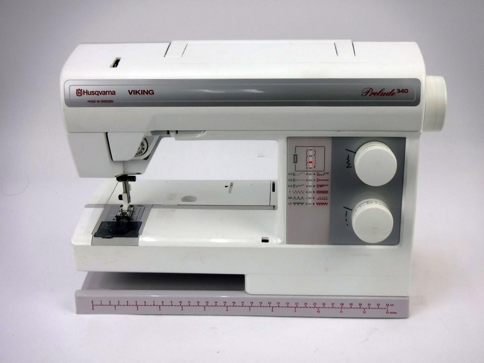 HUSQVARNA Viking Prelude 340 Sewing Machine w Hard Case NO ACCESSORIES eBay