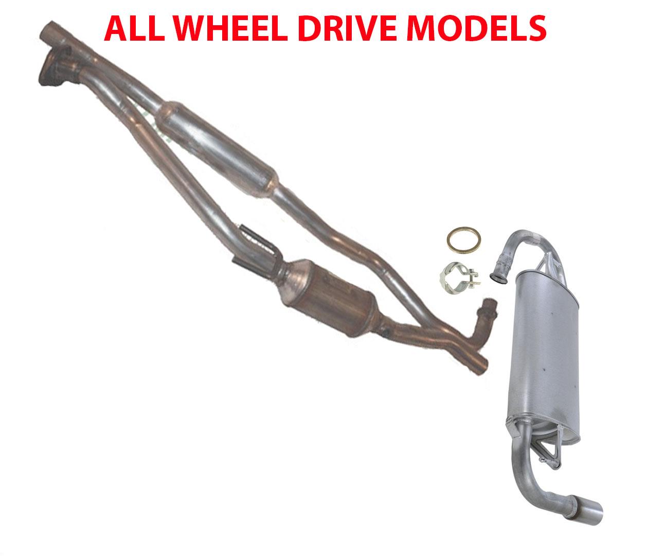 AP Exhaust System For Toyota Matrix & Pontiac Vibe 20032006 ALL WHEEL