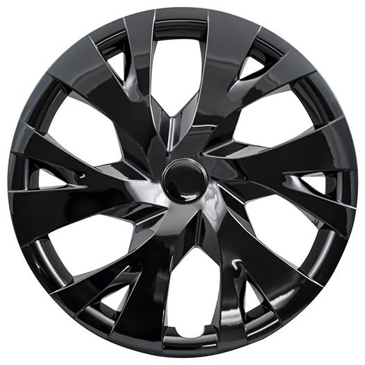 20182019 Toyota Yaris Style 53315BLK 15" Gloss Black Hubcaps LOW