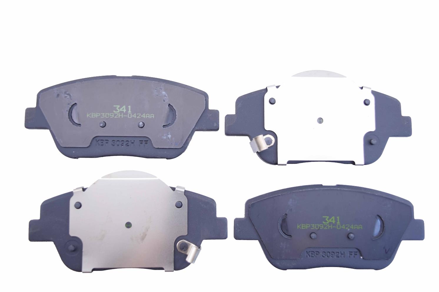 Satisfied PR1186C *NEW* Front Ceramic Disc Brake Pads with Shims