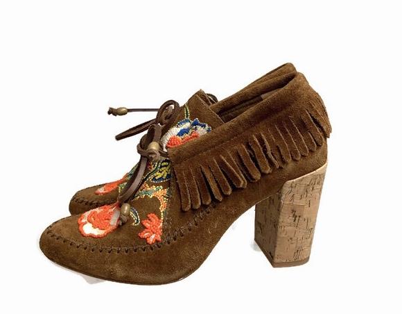 women's beaded moccasin boots