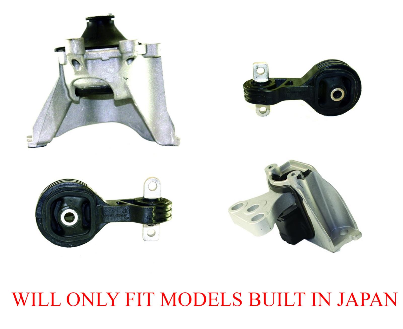 4 Pcs Engine & Transmission Mounts fits Honda CRV 0711 BUILT IN JAPAN VIN "J" eBay