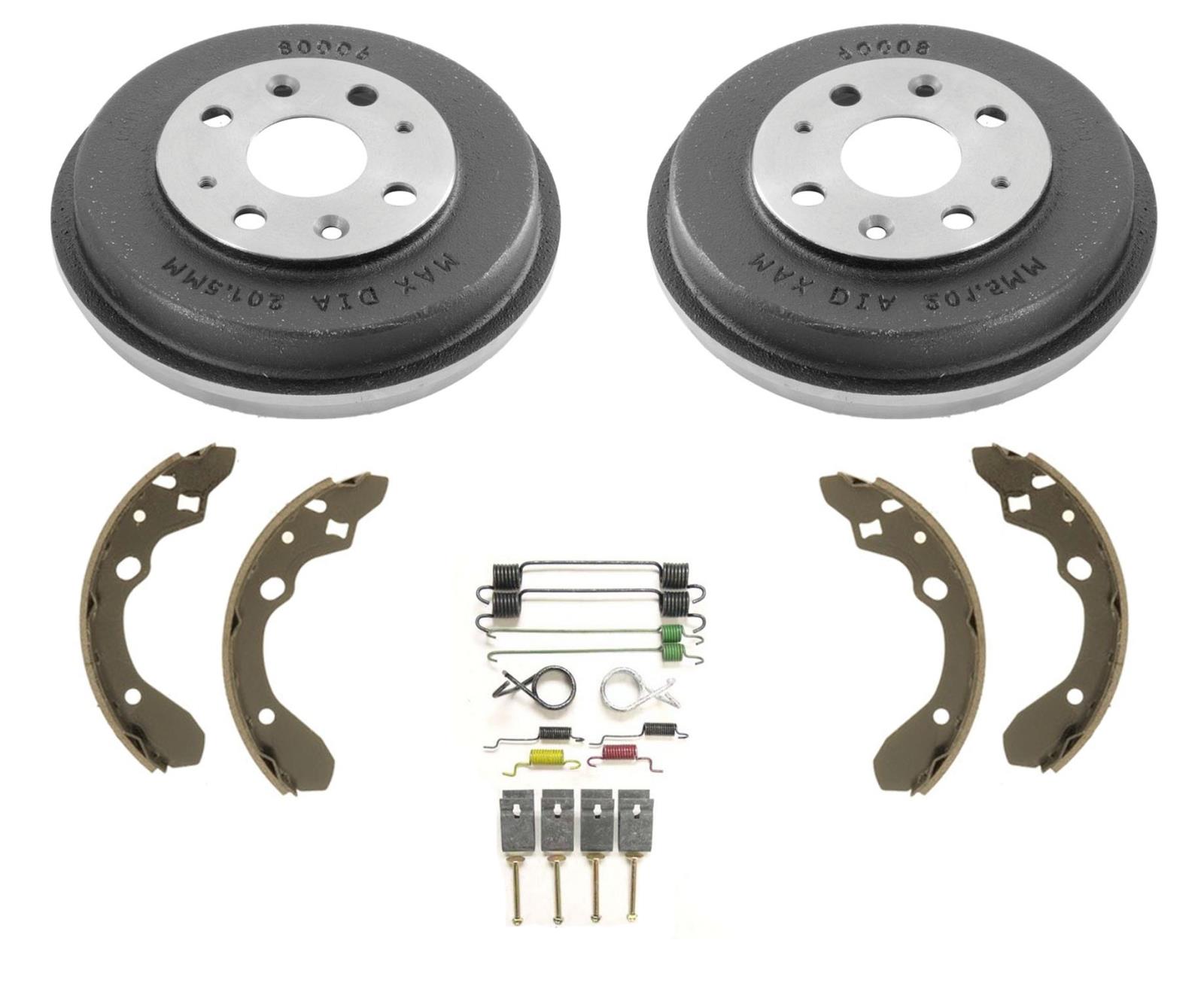 Fits 19992003 Mazda Protege (2) Brake Drums Brake Shoes and Springs eBay