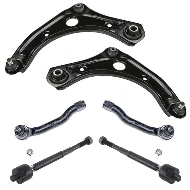 Lower Control Arms Tie Rods for Nissan Versa Sedan Versa Note 1.6L 2012