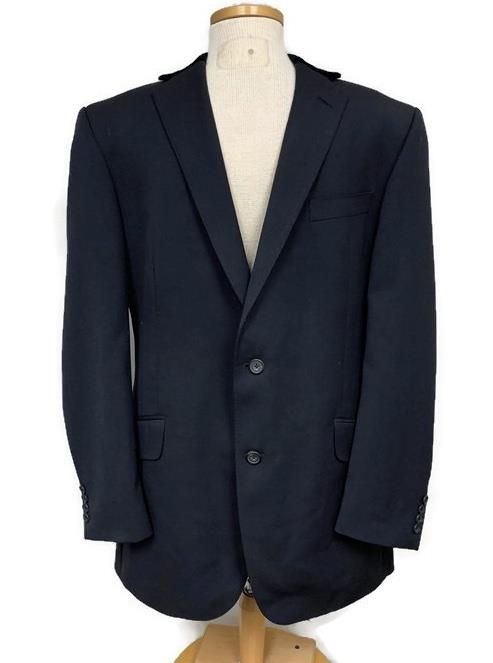 Richard James Savile Row Blazer Sport Coat Jacket Velvet Trim Navy ...