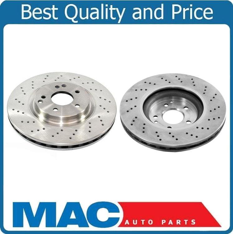 Front Brake Rotors 355MM for Infiniti FX50 09-10 for Nissan G37 08-09 370Z 09-10