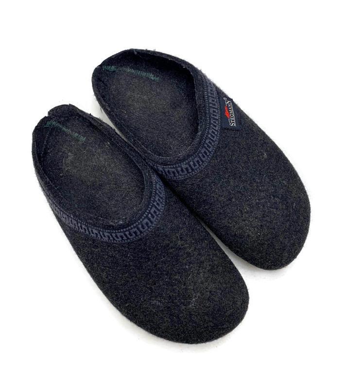 wool clogs with cork soles