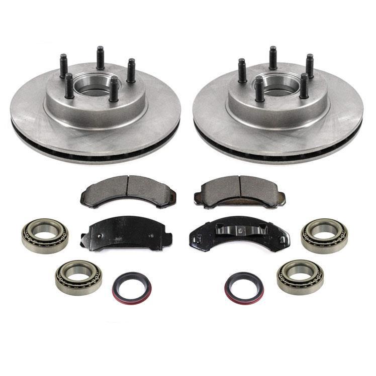Front Rotors Brake Pads Bearings Seals for Ford Ranger 4 Wheel Drive 8388 eBay