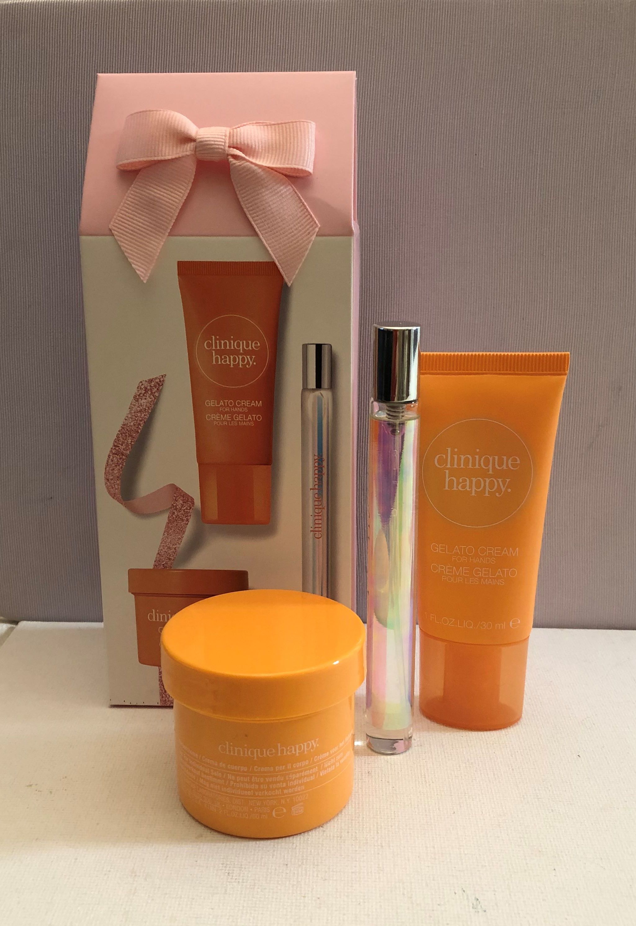 clinique happy gift set