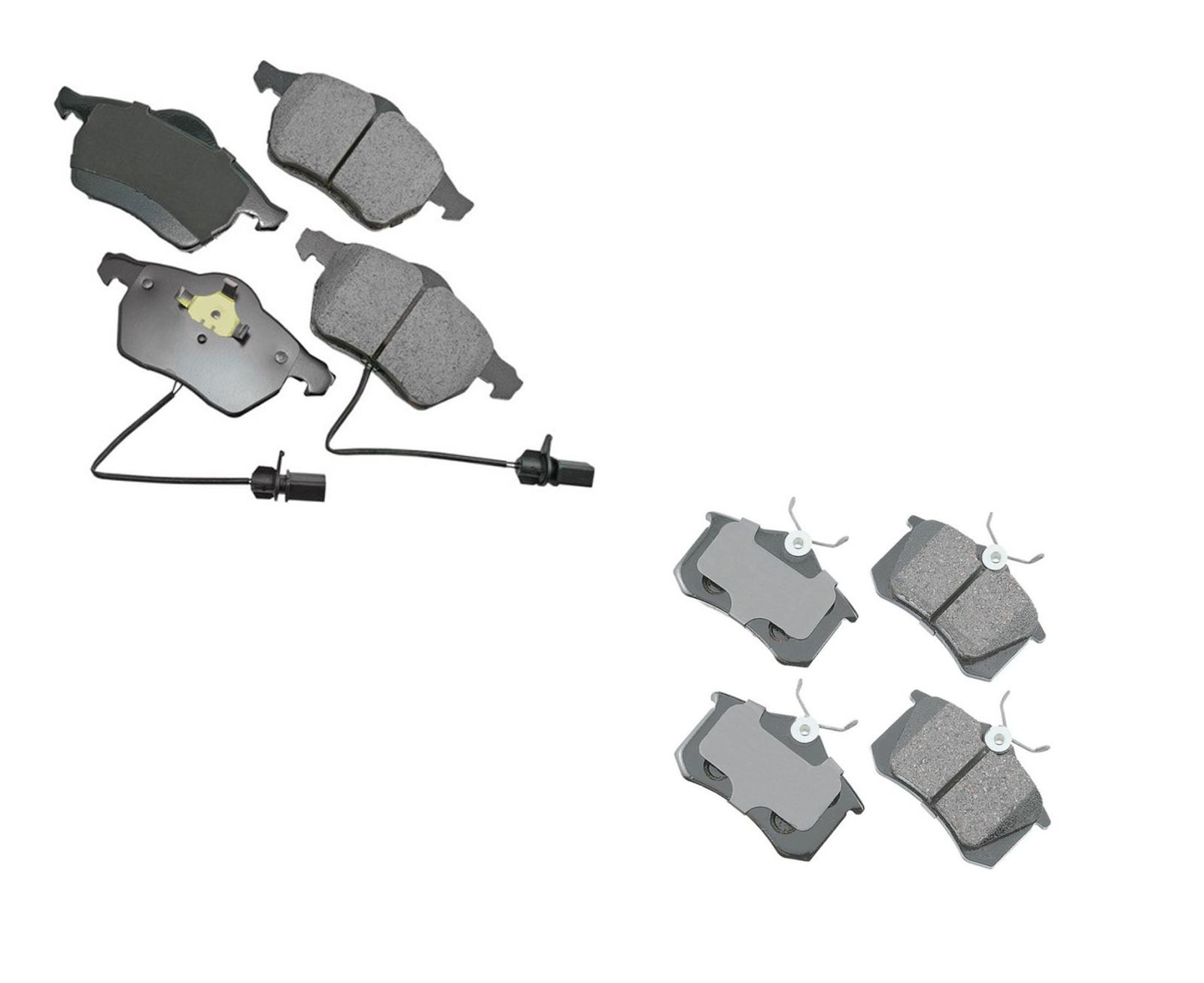 Check brake pads passat