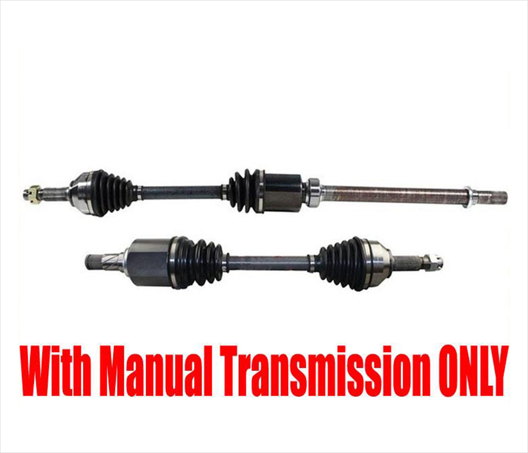 Front CV Axles for NISSAN SENTRA 2.5 SER Manual Transmission 20072012