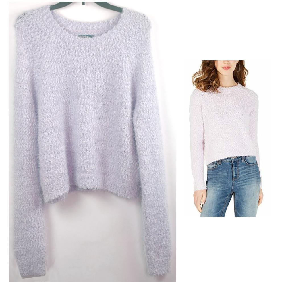 fuzzy pullover sweater