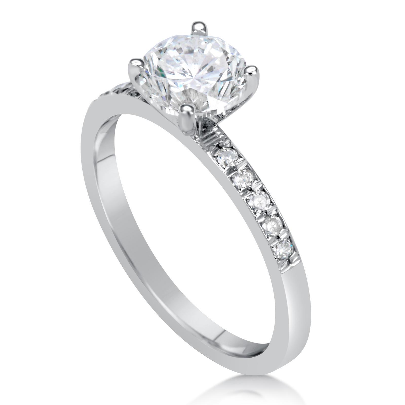 1.50 CT ROUND CUT D/SI1 DIAMOND SOLITAIRE ENGAGEMENT RING