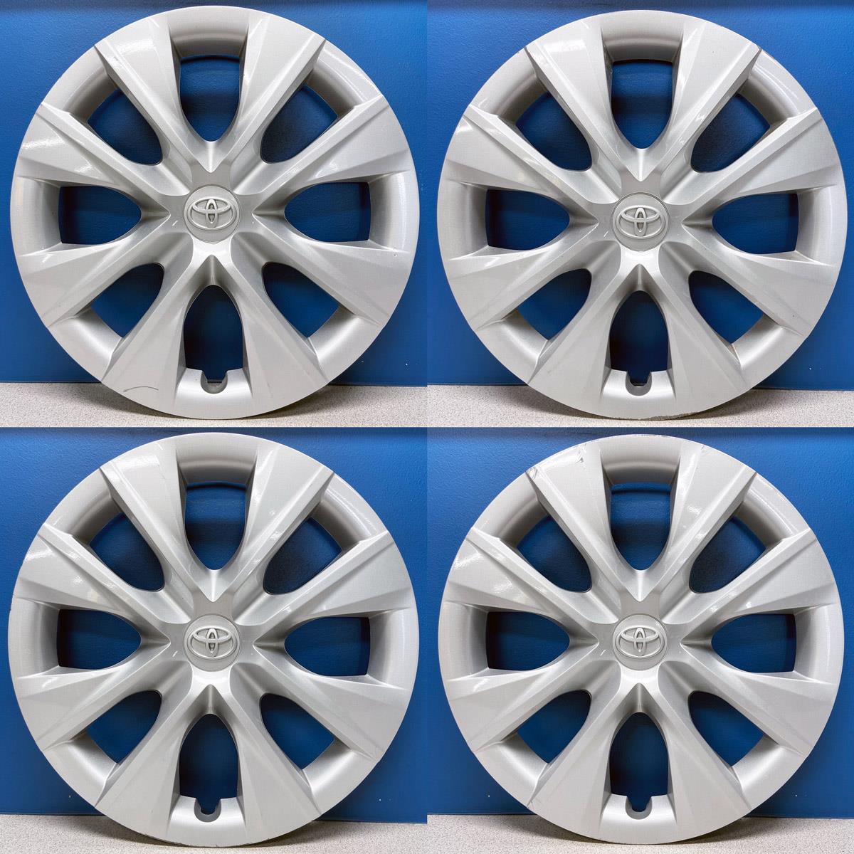 2014 toyota corolla hubcap size