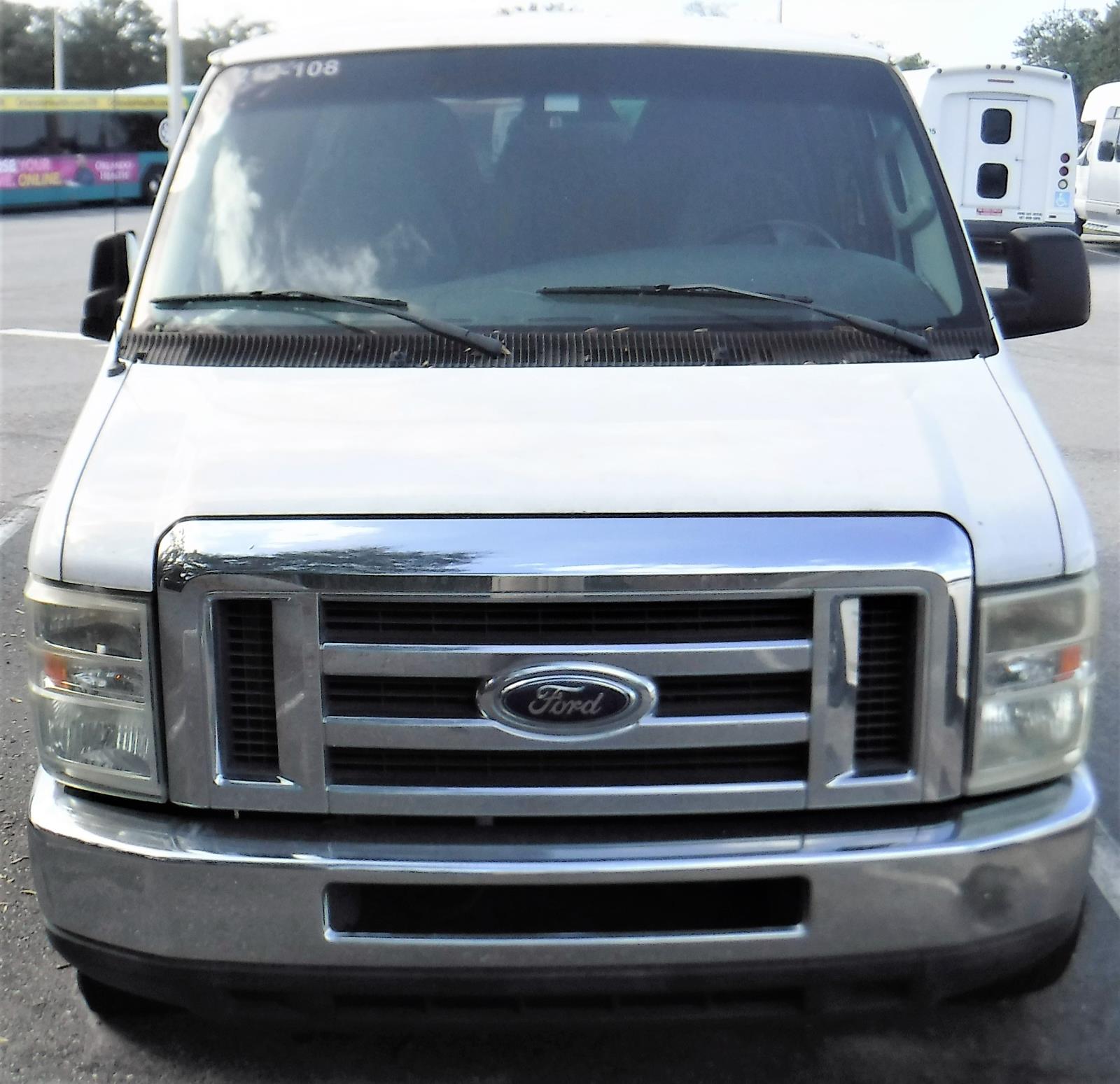 2008 Ford Econoline E350 Super Duty Extended Van 5.4l V8 Sohc 16v Used Ford Eseries Van for