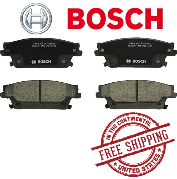 Bosch Bc1020 Quietcast Premium Ceramic Rear Disc Brake Pads
