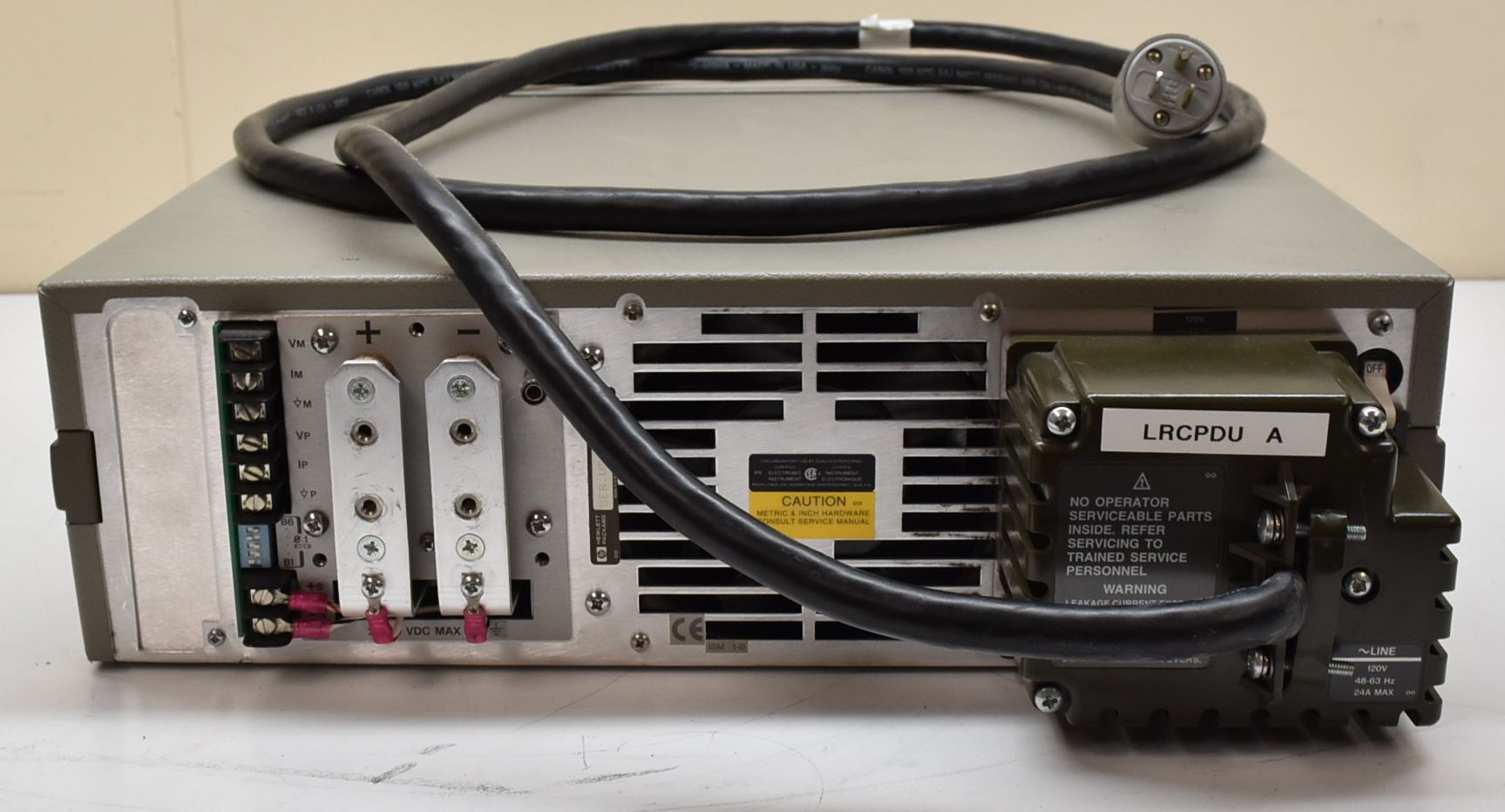 Hewlett Packard 6012B DC Power Supply 60V 50A 1000W POWERS ON w/Cord