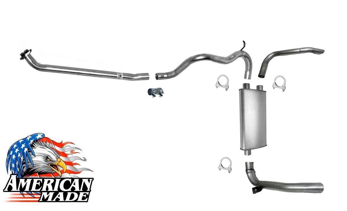 thumbnail image 2 of Mac Auto Parts Dual Exhaust Muffler Kit For Chevy Camaro & Pontiac Firebird 2.8L 3.1L 1985-1992 – Cat-Back, 10-Yr Warranty 2 of 6