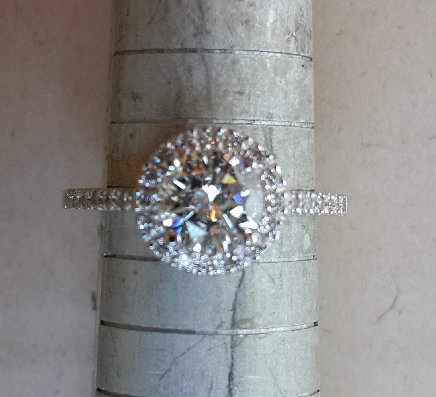 Daily Deal: 2.35ct TCW Cushion Diamond Engagement Ring