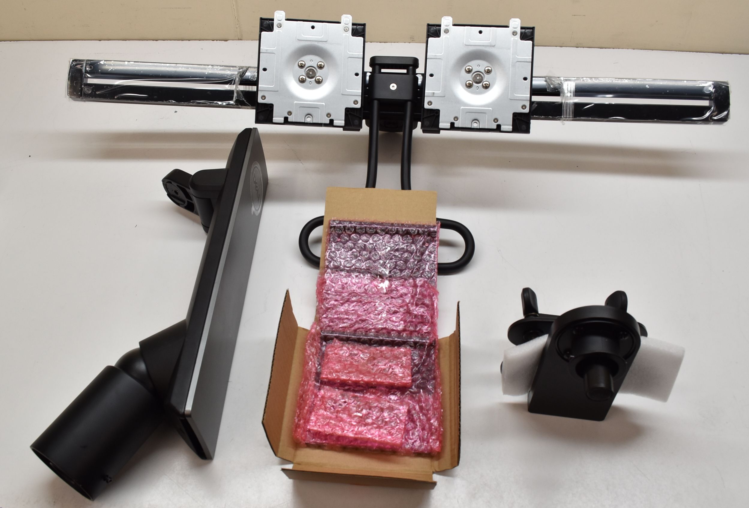 Dell MDA17 OEM Dual Monitor Arm Stand 0C0JY Fits up to 27" Monitors Refurbished eBay