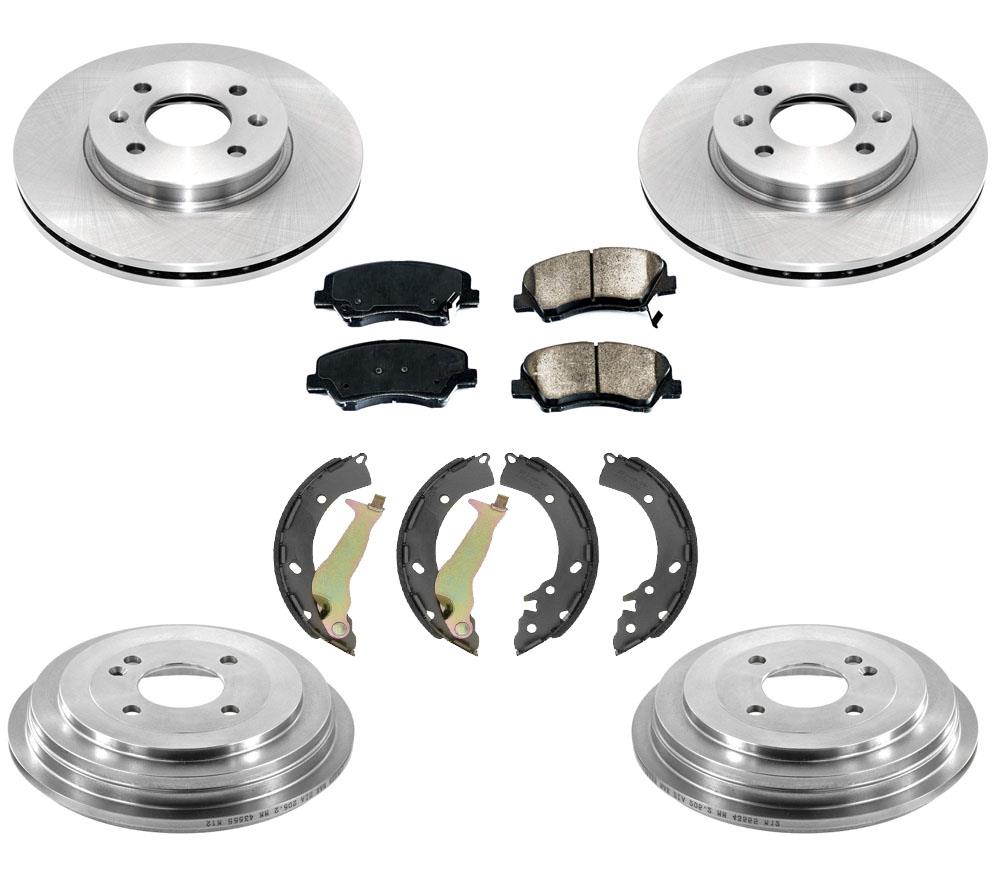 Disc Brake Rotors Drums Brake Shoes & Pads for Hyundai Accent SE 2013