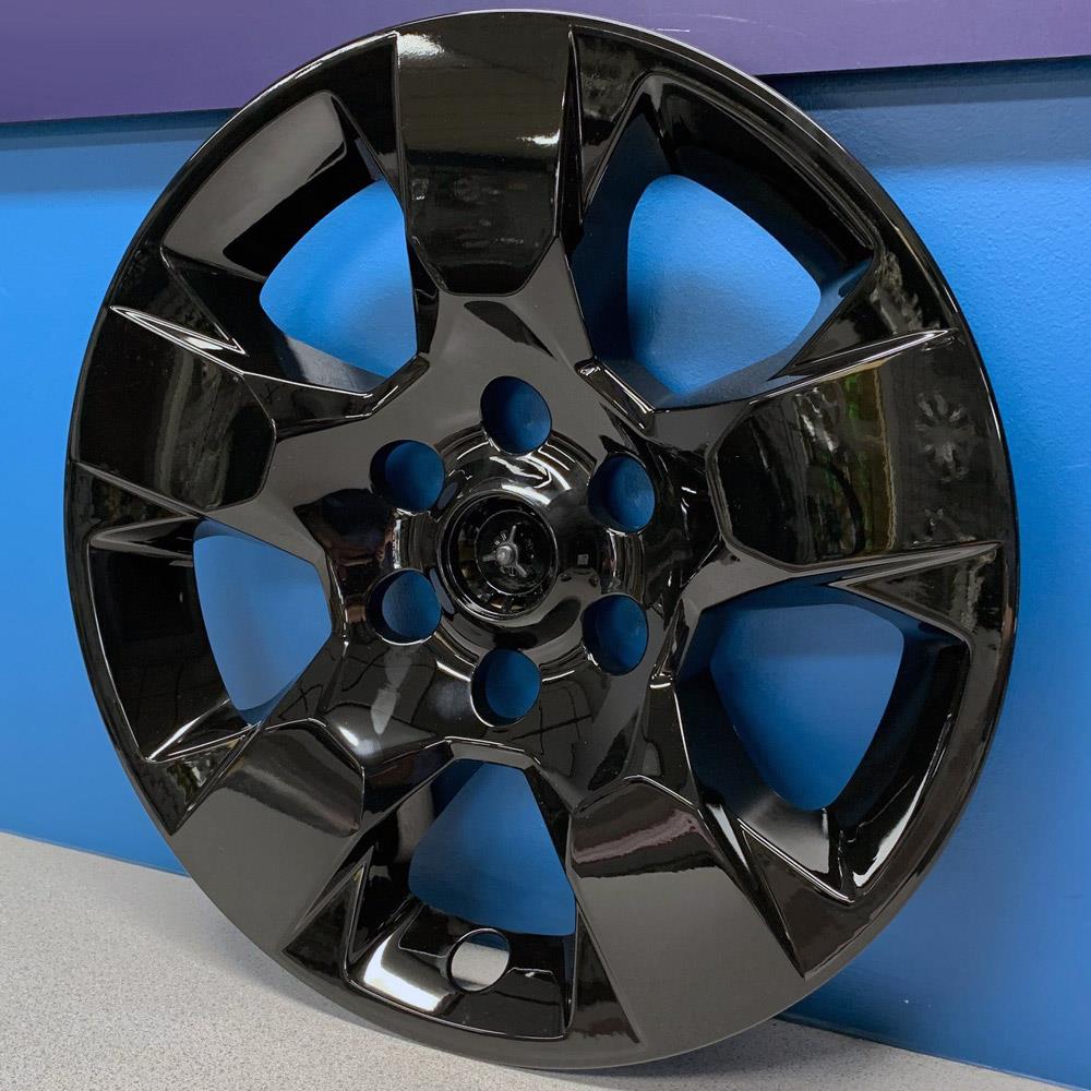 Sick Of Boring Wheels? Grab These Gloss Black Wheel Skins For Your 2019-2024 Ram 1500. Set Of 4, 18 Inches, IMP435BLK.