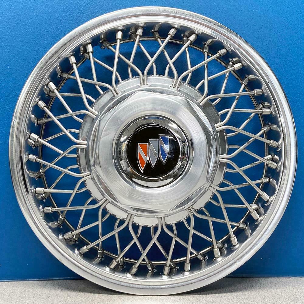 ONE 1989 Buick Skylark 1120B 13" Wire Hubcap / Wheel Cover GM