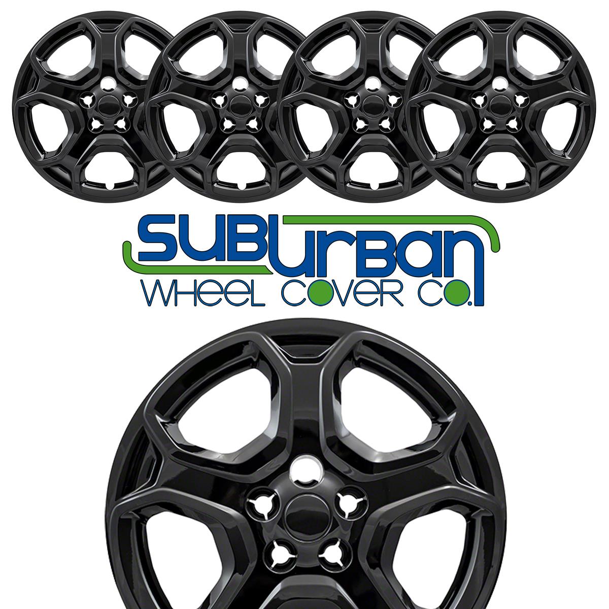 20172019 Ford Escape S 52517BLK 17" GLOSS BLACK Hubcaps Wheel