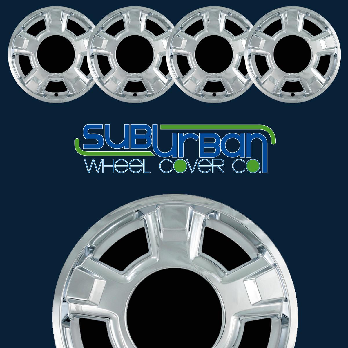 PACRIM 17-Inch Chrome Wheel Skins For Ford F-150 (2015-2020) - Durable ABS Plastic, Set Of 4 - View #4