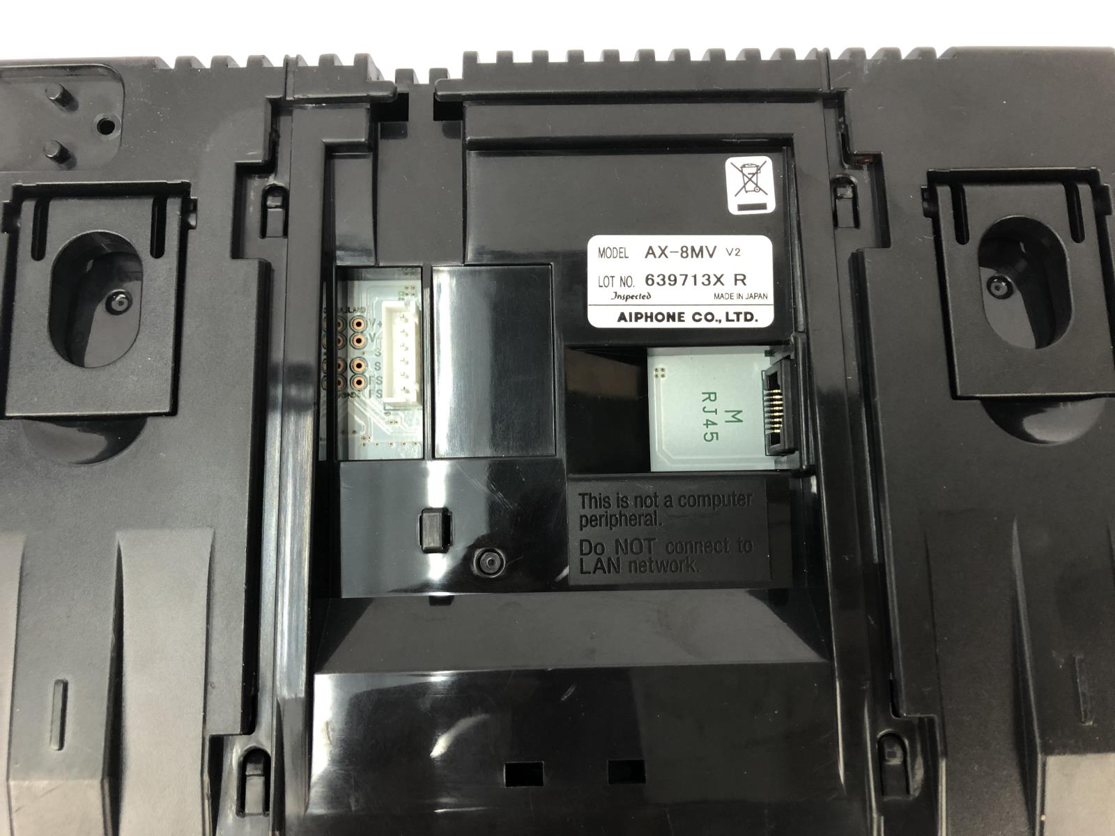 Lot of 2 Aiphone AX-8MV AX Series Video Intercom Master Station