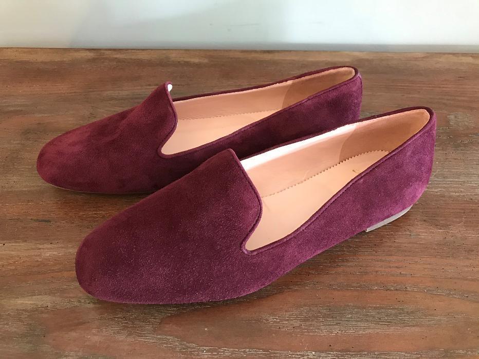 M Vintage Burgundy loafer shoes H5523 
