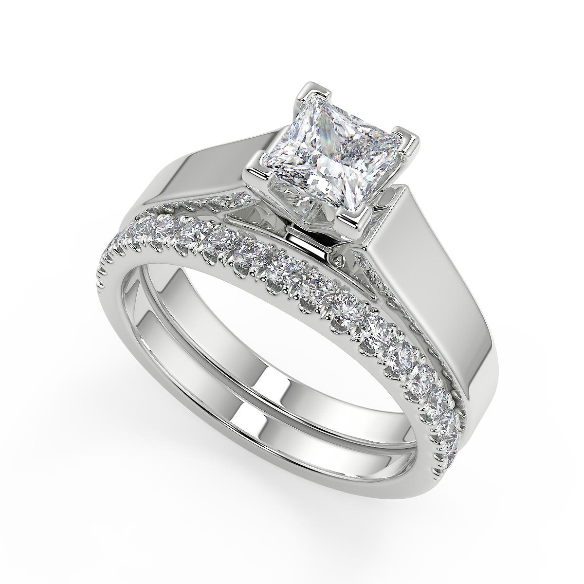 Princess Cut Cathedral Setting – LTGCJ