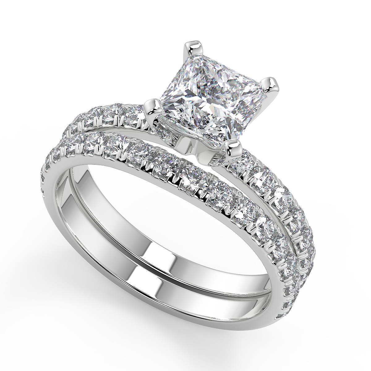 1.8 carat princess cut diamond Outlet