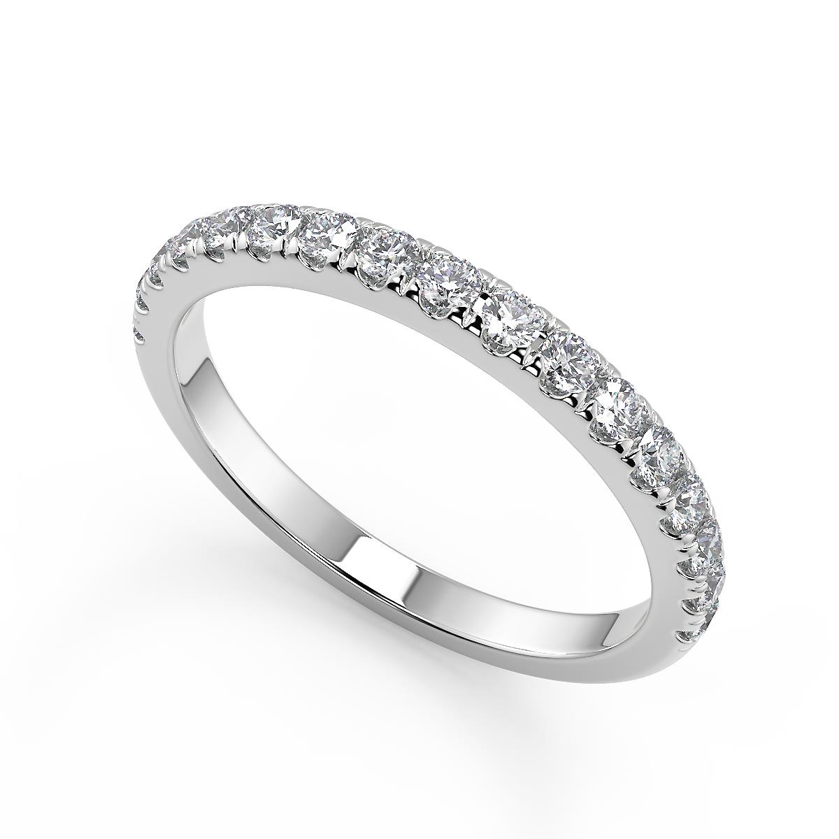 2.90 Ct. Oval Cut Micro Pave Diamond Engagement Ring w 