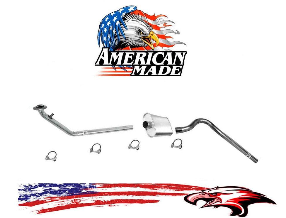 Front Pipe & Muffler Tail Pipe MADE IN USA Fits Jeep CJ7 4.2L 1985