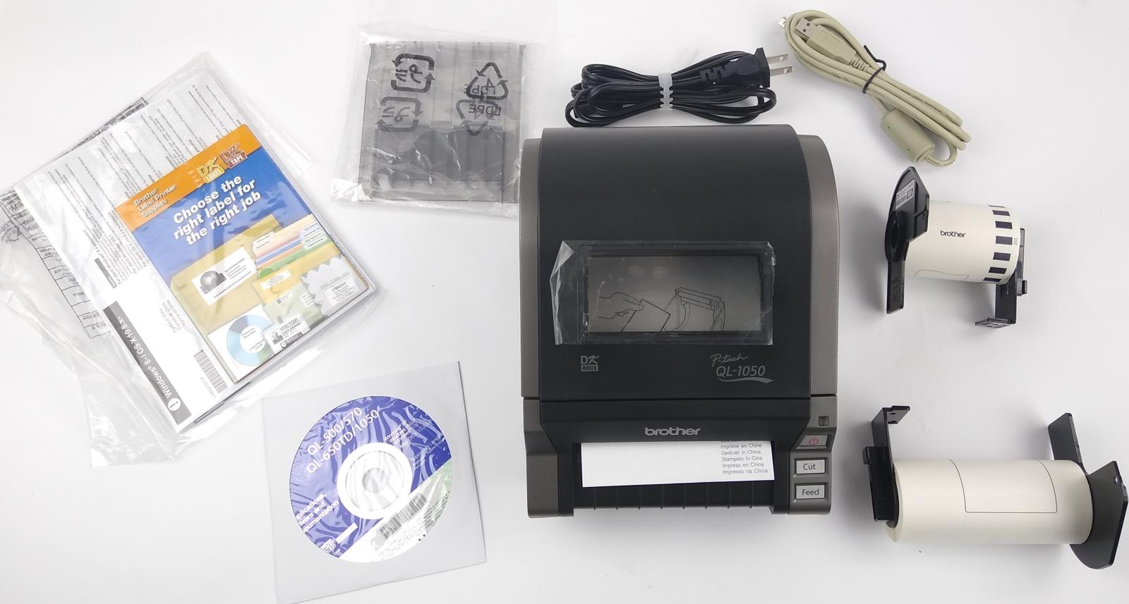 Brother Ql 1050 Thermal Label Printer Tested Working Ebay