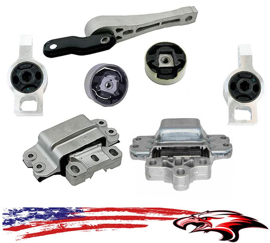 Brand New Engine & Transmission Mounts for Audi A3 2.0L 0613 7pc KIT