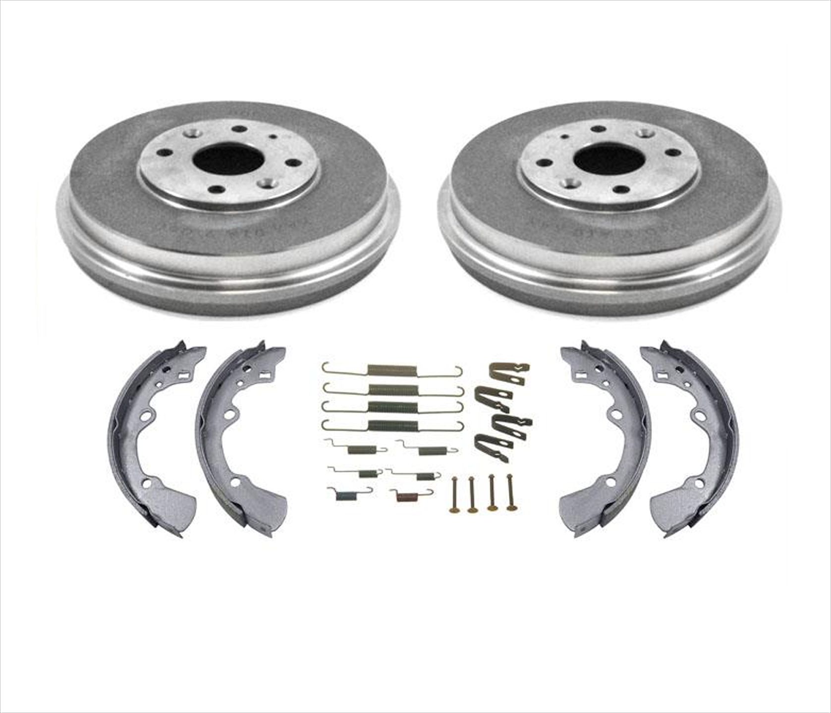 Rear Drums Brake Shoes Springs Kit for Ford Escort 9703 eBay