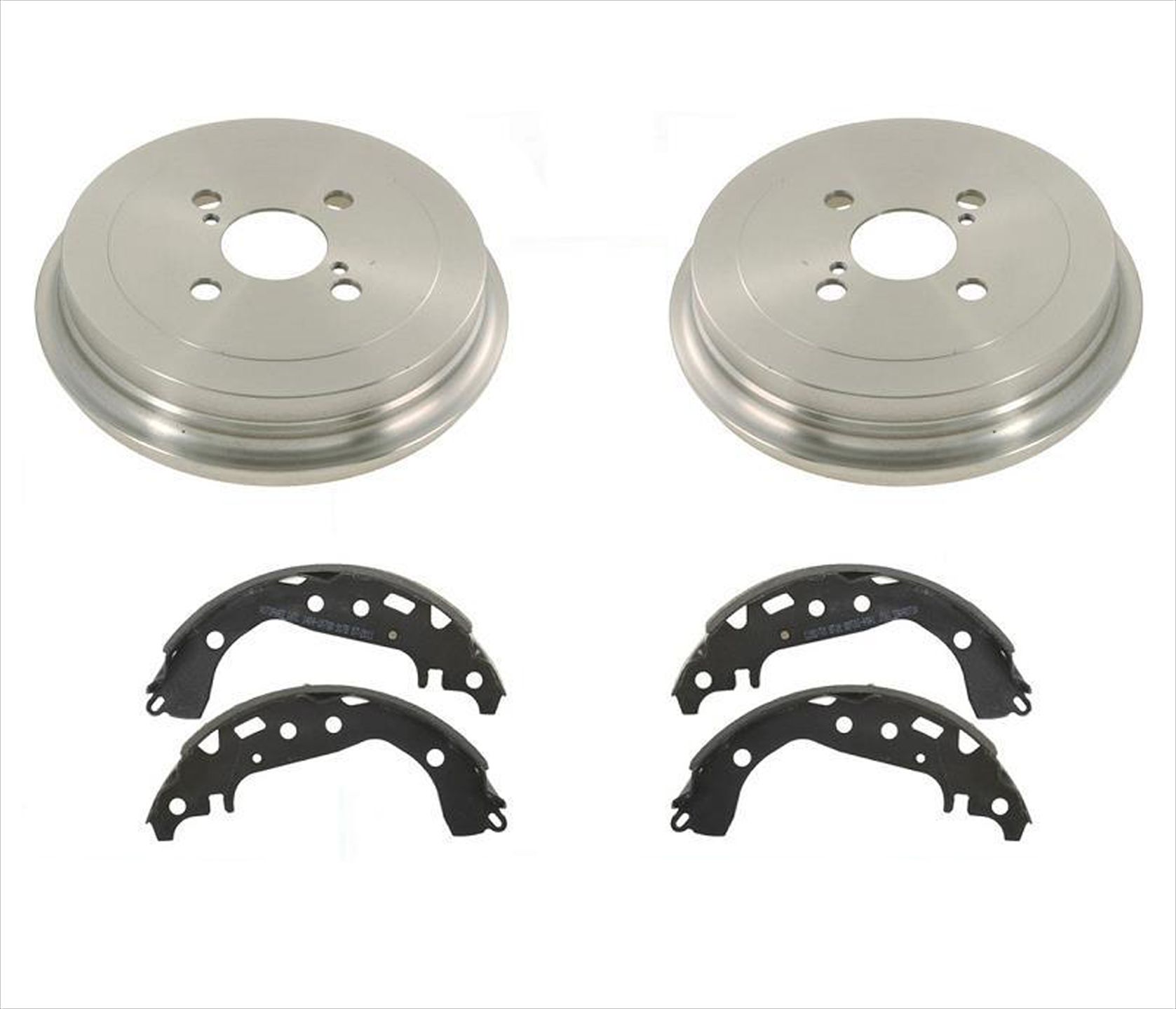 Fits For 20062018 Toyota Yaris (2) Rear Brake Drums and Rear Brake