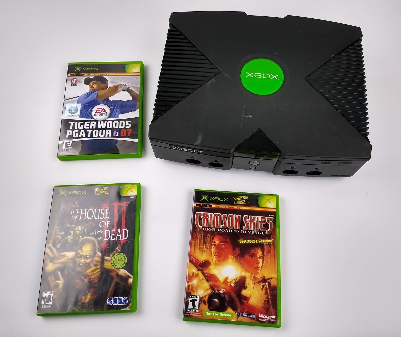 Original Microsoft Xbox Console Com Jogos Testado E Funcionando Ebay - 1700 robux para xbox
